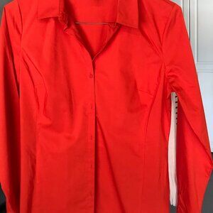 Tall Size 8 Red Blouse